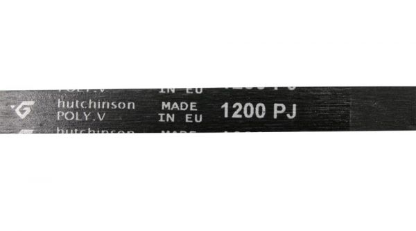 Ремень для стиральной машины 1200 J4, (черный)