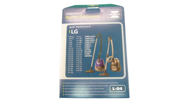 Бумажные пылесборники Neolux L-04 пылесосов LG