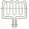 ТЭН 8996619265029 верхний духовки Electrolux, 1000+1900W